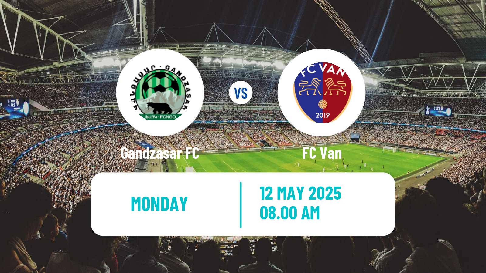 Soccer Armenian Premier League Gandzasar - Van