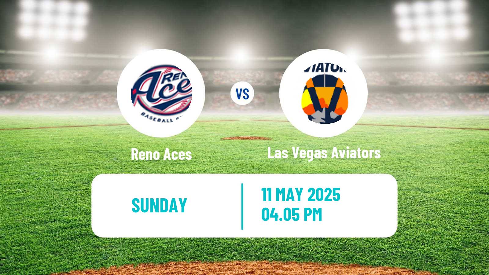 Baseball PCL Reno Aces - Las Vegas Aviators
