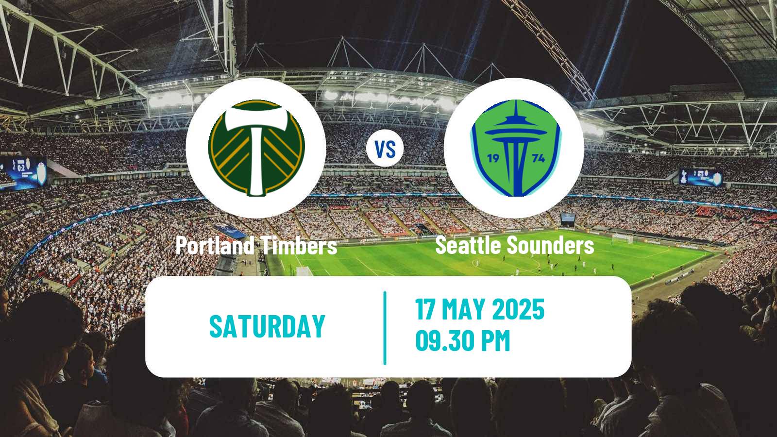 Soccer MLS Portland Timbers - Seattle Sounders