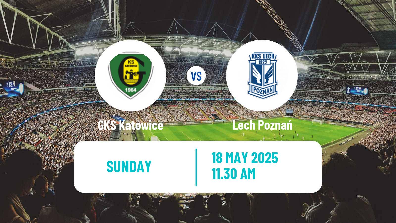 Soccer Polish Ekstraklasa GKS Katowice - Lech Poznań
