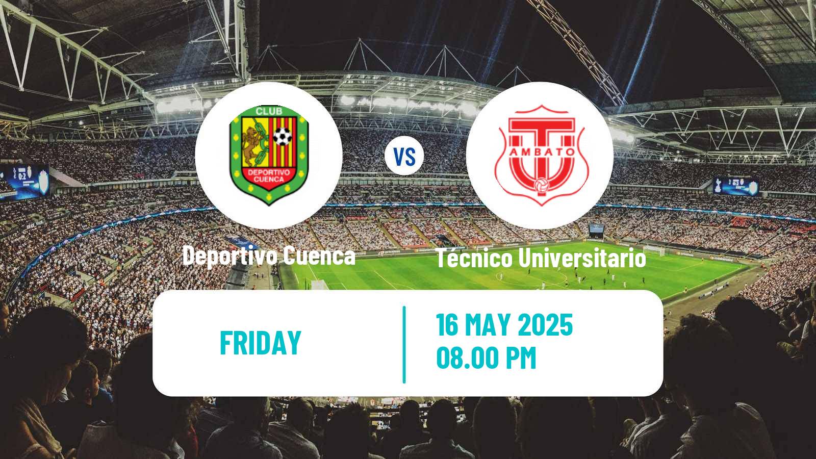 Football Ecuadorian Liga Pro Deportivo Cuenca - Técnico Universitario