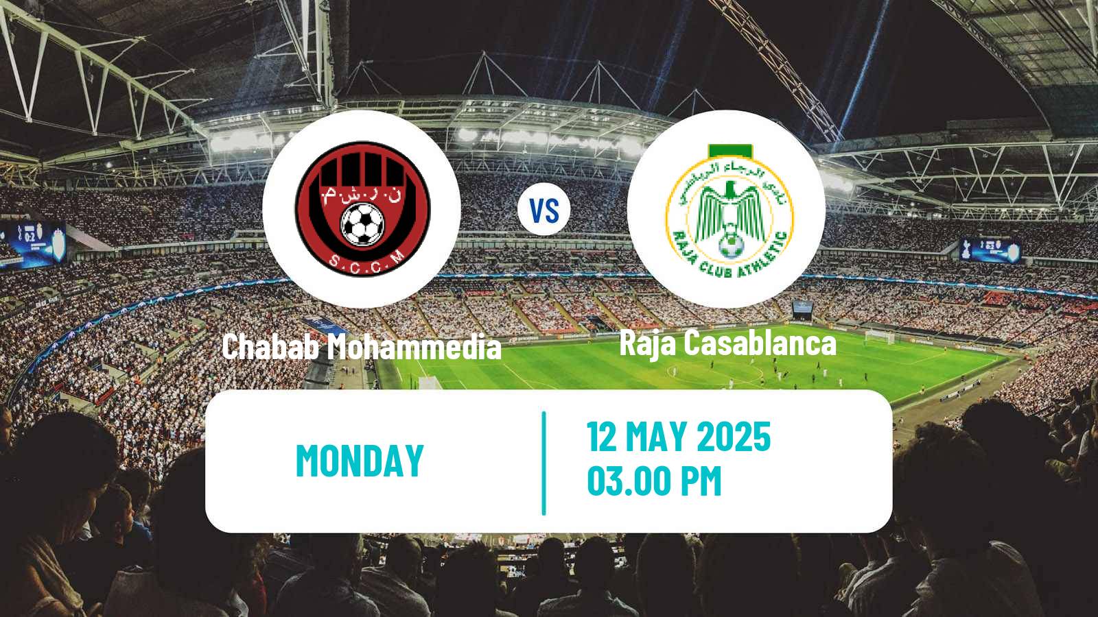 Soccer Moroccan Botola Chabab Mohammedia - Raja Casablanca