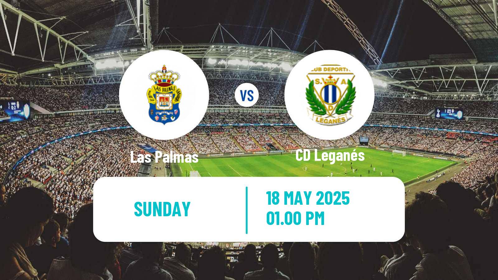 Football Spanish LaLiga Las Palmas - Leganés