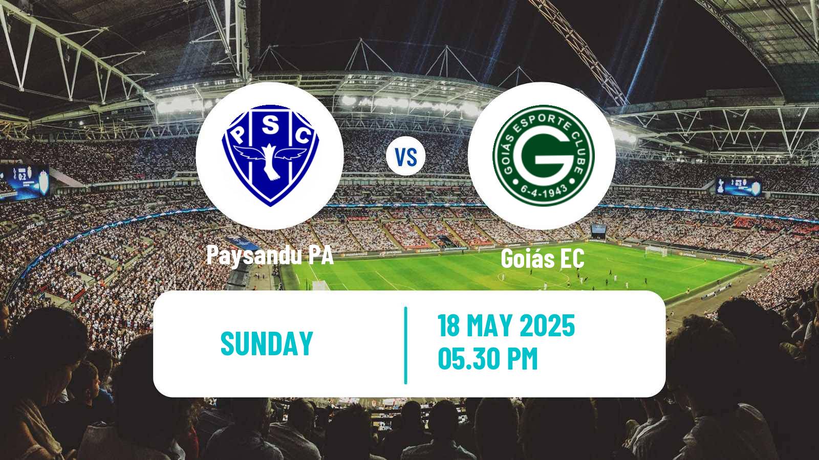 Soccer Brazilian Serie B Paysandu - Goiás
