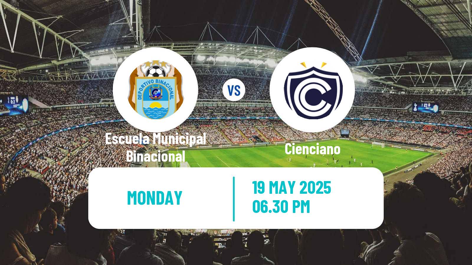 Football Peruvian Liga 1 Escuela Municipal Binacional - Cienciano