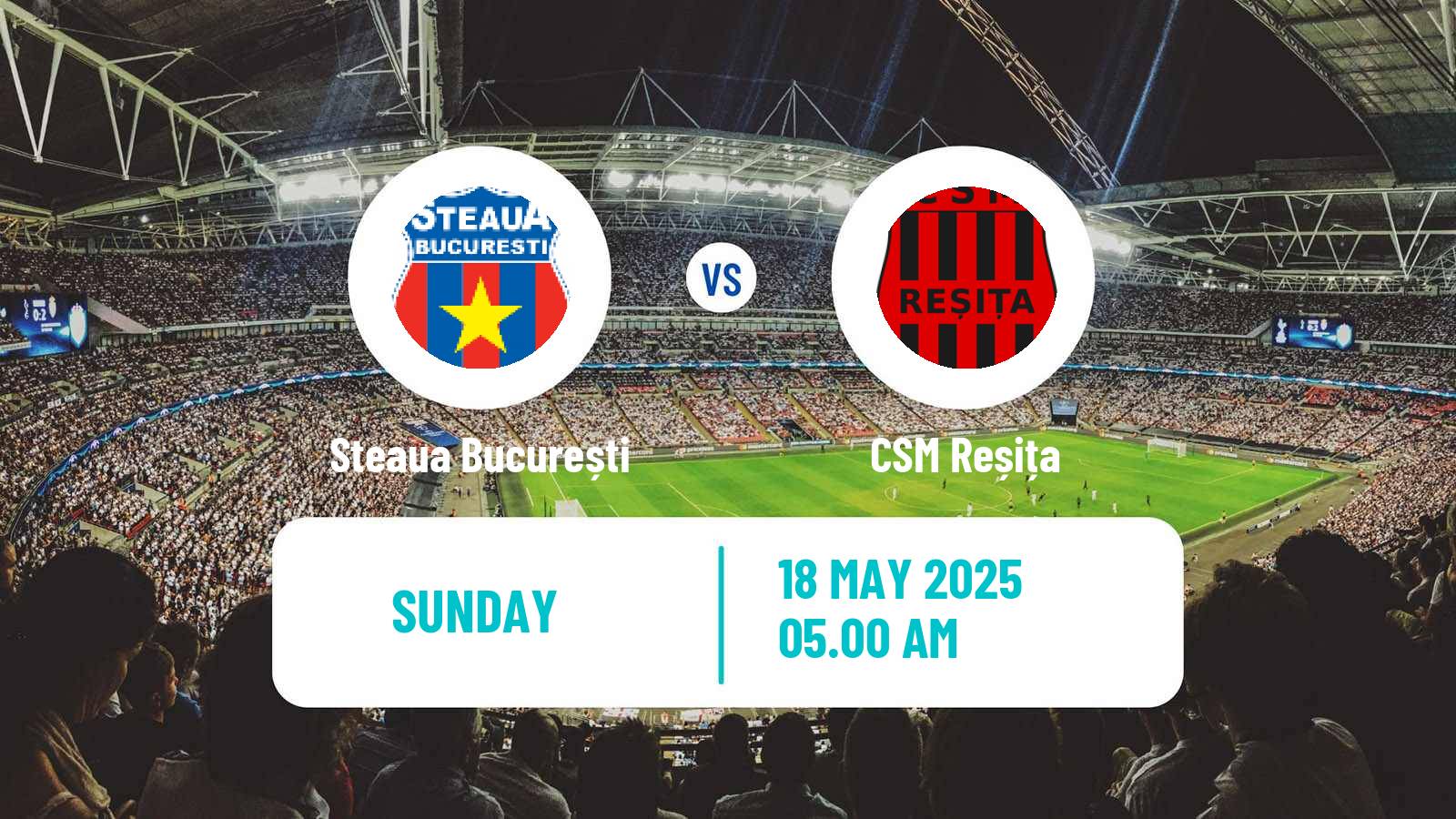 Soccer Romanian Division 2 Steaua București - Reșița