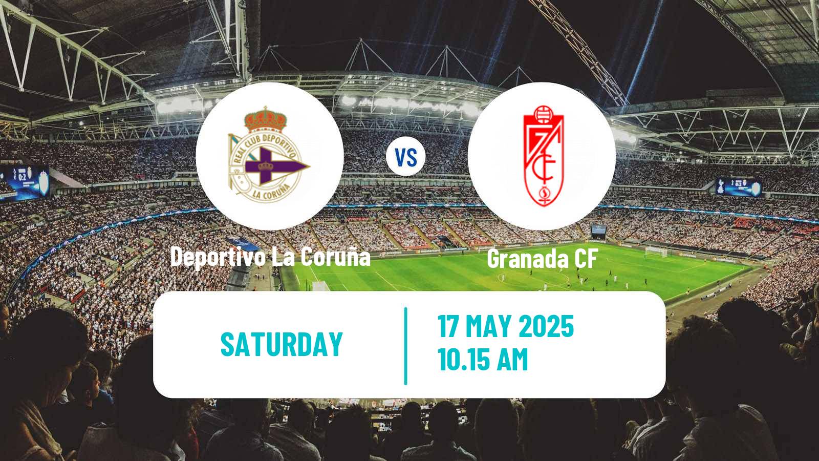 Soccer Spanish LaLiga2 Deportivo La Coruña - Granada