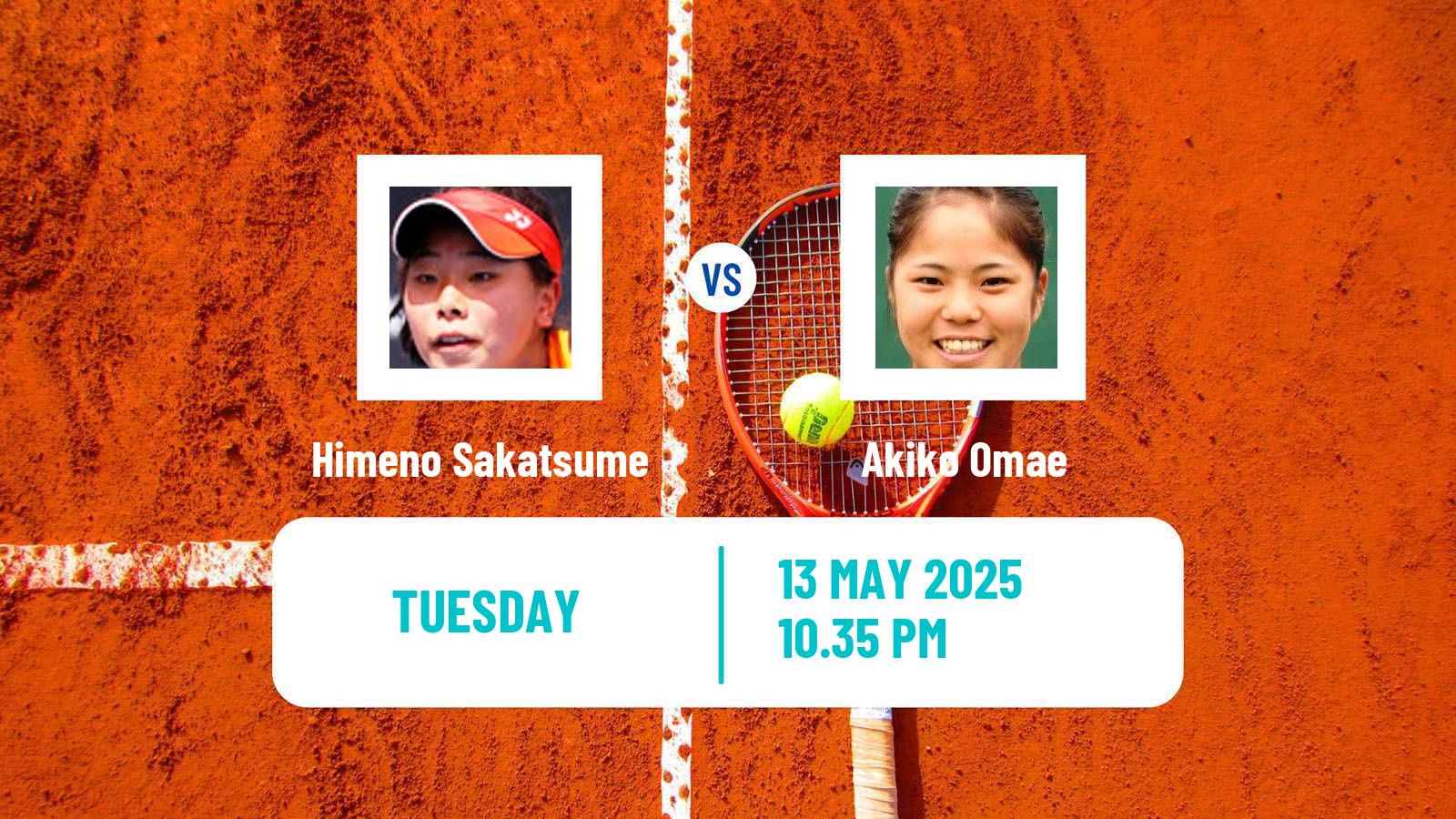 Tennis ITF W50 Kurume H Women Himeno Sakatsume - Akiko Omae