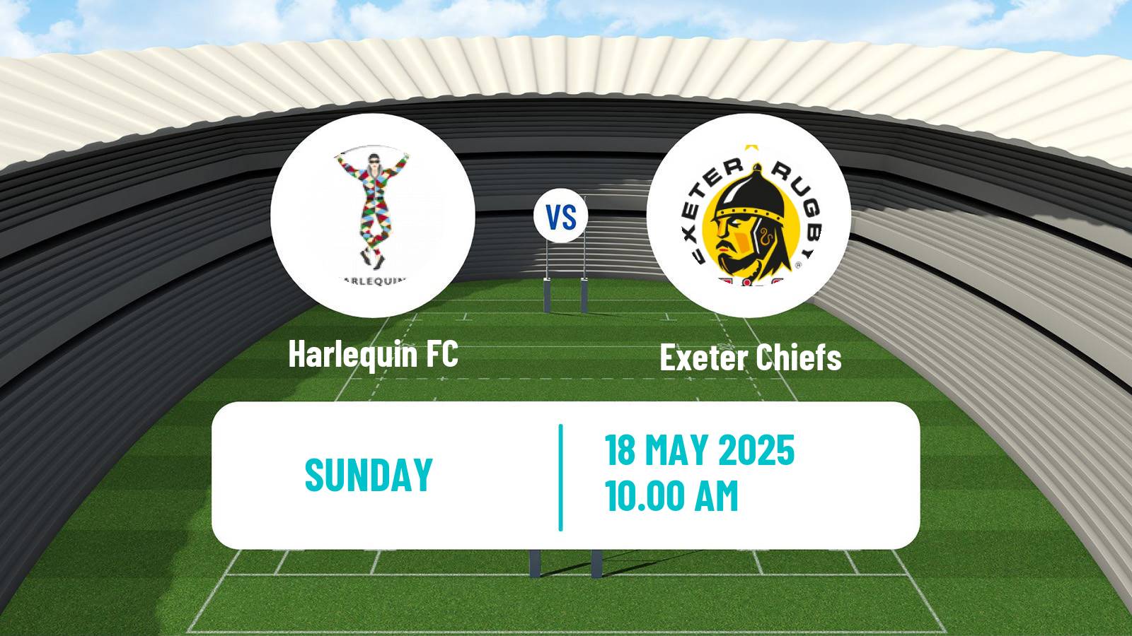 Rugby union English Premiership Rugby Harlequins - Exeter Chiefs