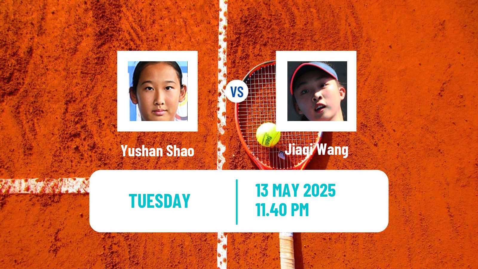 Tennis ITF W15 Maanshan 3 Women Yushan Shao - Jiaqi Wang