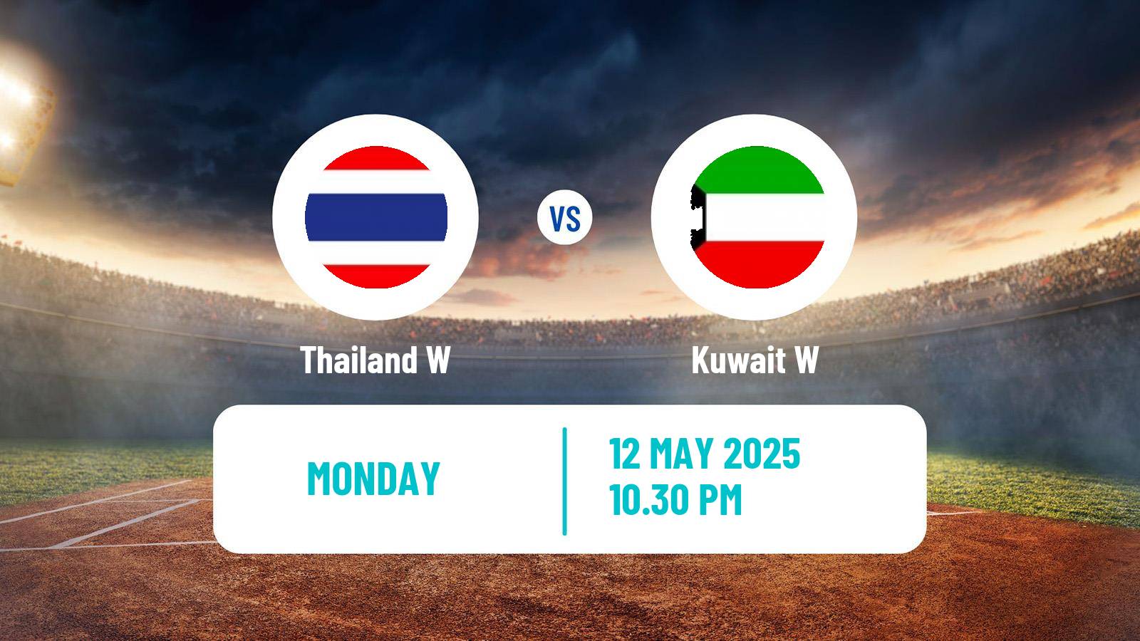 Cricket ICC World Twenty20 Women Thailand W - Kuwait W