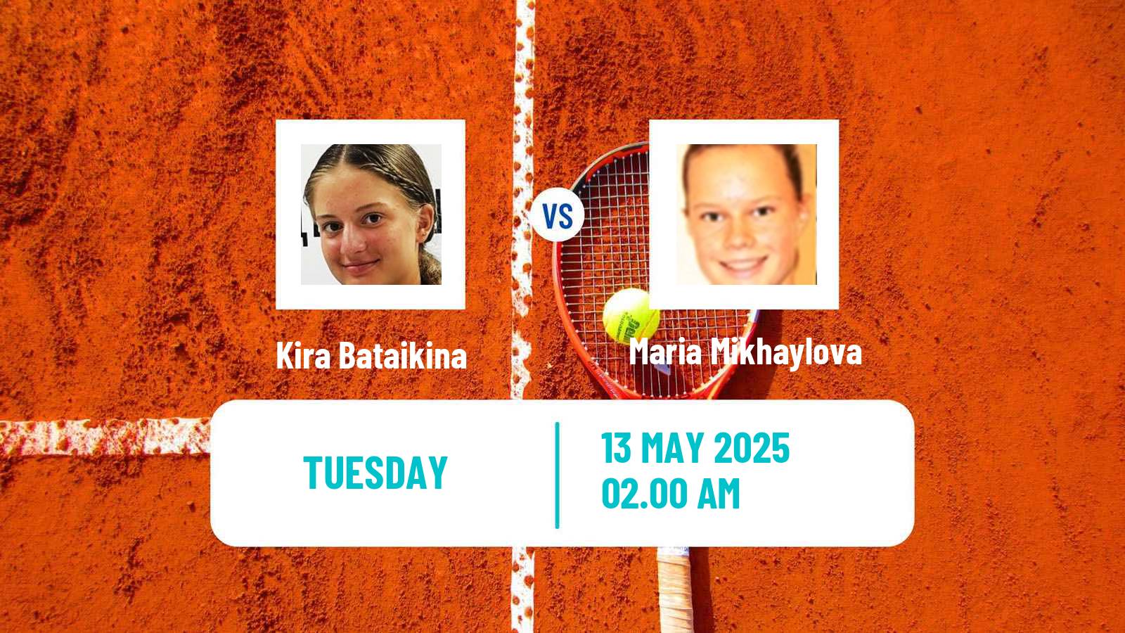 Tennis ITF W15 Tsaghkadzor Women Kira Bataikina - Maria Mikhaylova