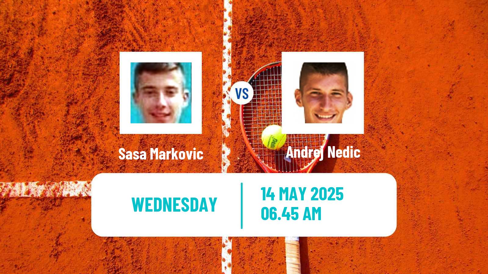Tennis ITF M15 Prijedor Men Sasa Markovic - Andrej Nedic