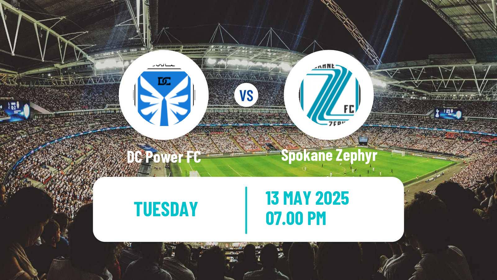 Soccer USL Super League Women DC Power - Spokane Zephyr