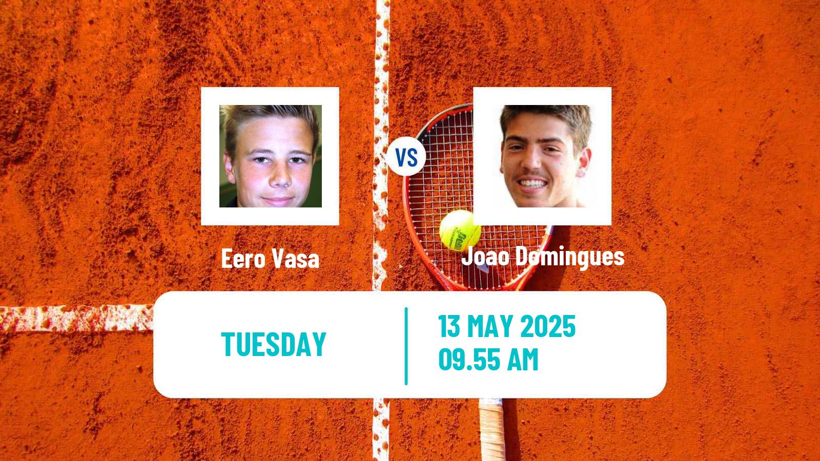 Tennis Oeiras 6 Challenger Men Eero Vasa - Joao Domingues