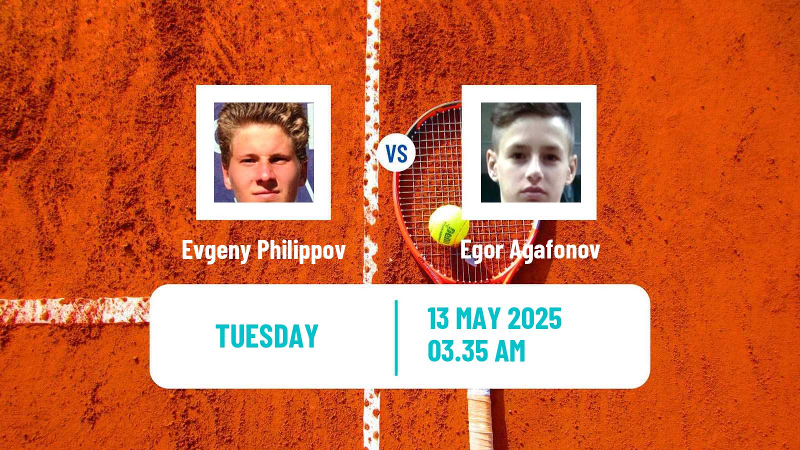 Tennis ITF M25 Tbilisi Men Evgeny Philippov - Egor Agafonov