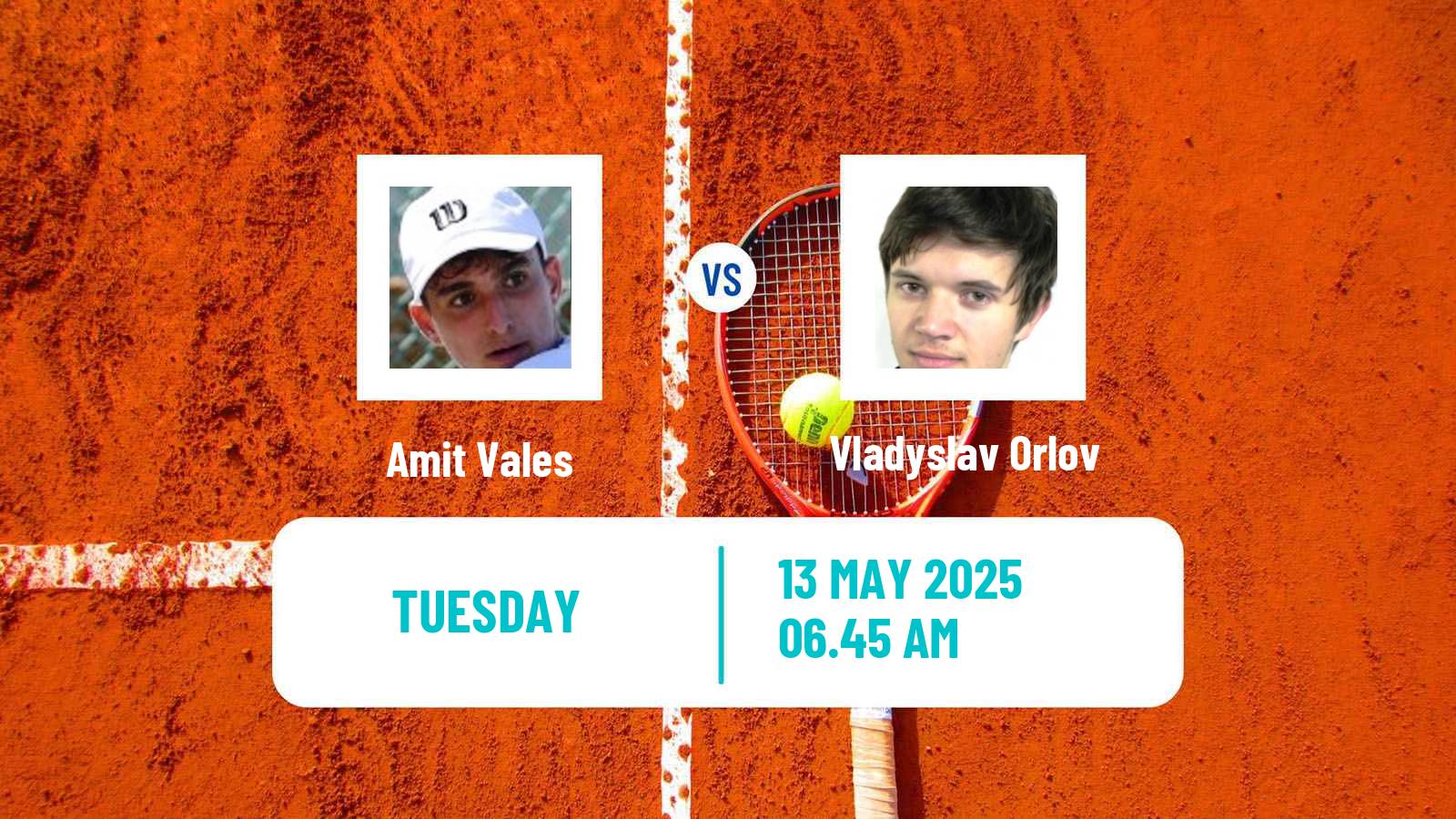 Tennis ITF M15 Heraklion 5 Men 2025 Amit Vales - Vladyslav Orlov