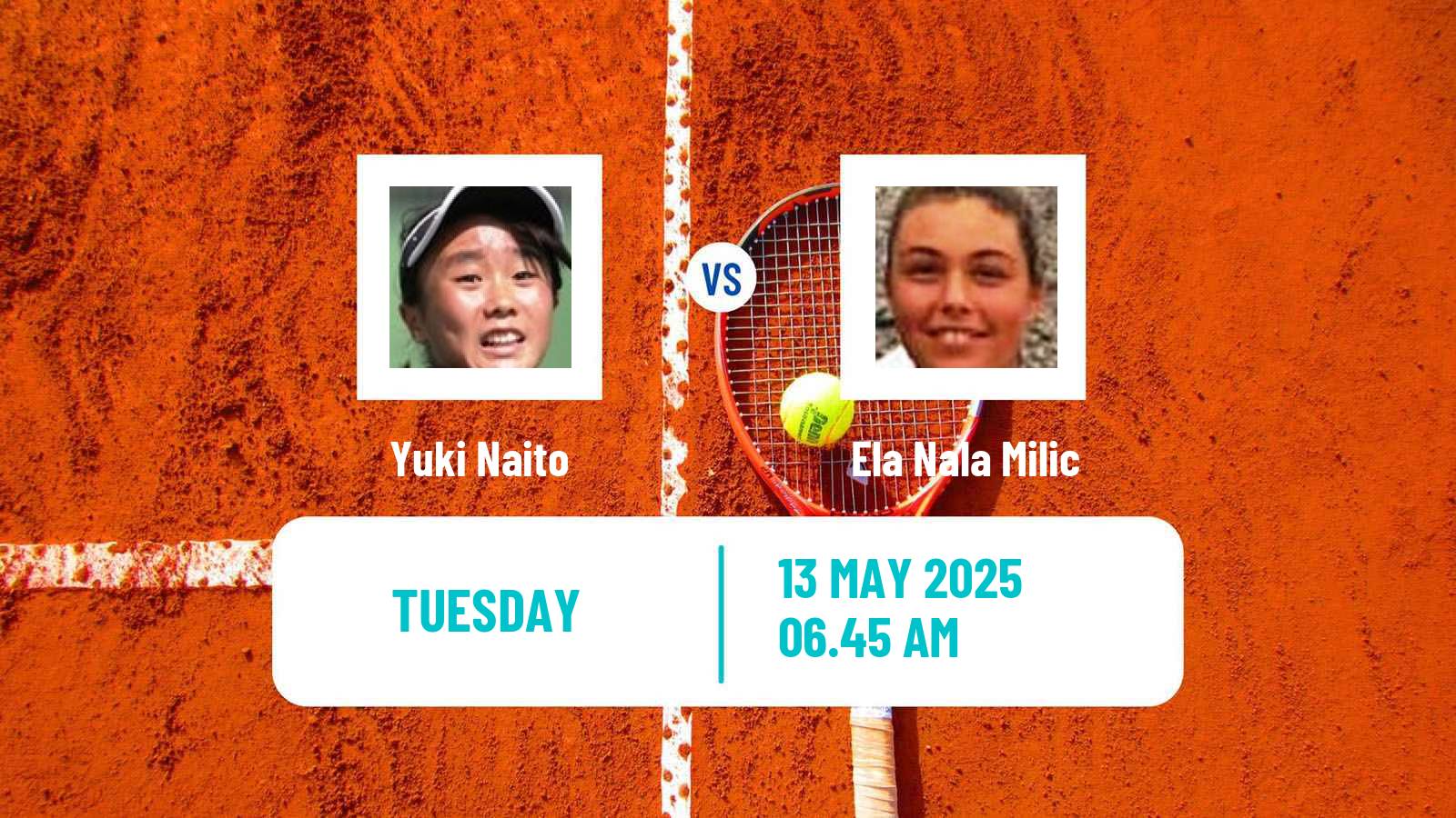 Tennis ITF W15 Kursumlijska Banja 4 Women Yuki Naito - Ela Nala Milic