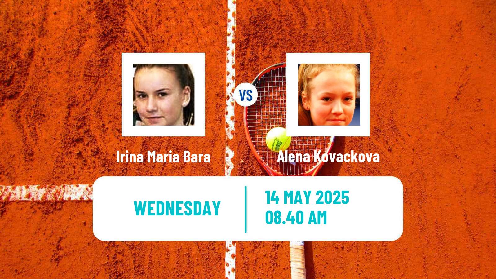 Tennis ITF W35 Bastad Women Irina Maria Bara - Alena Kovackova