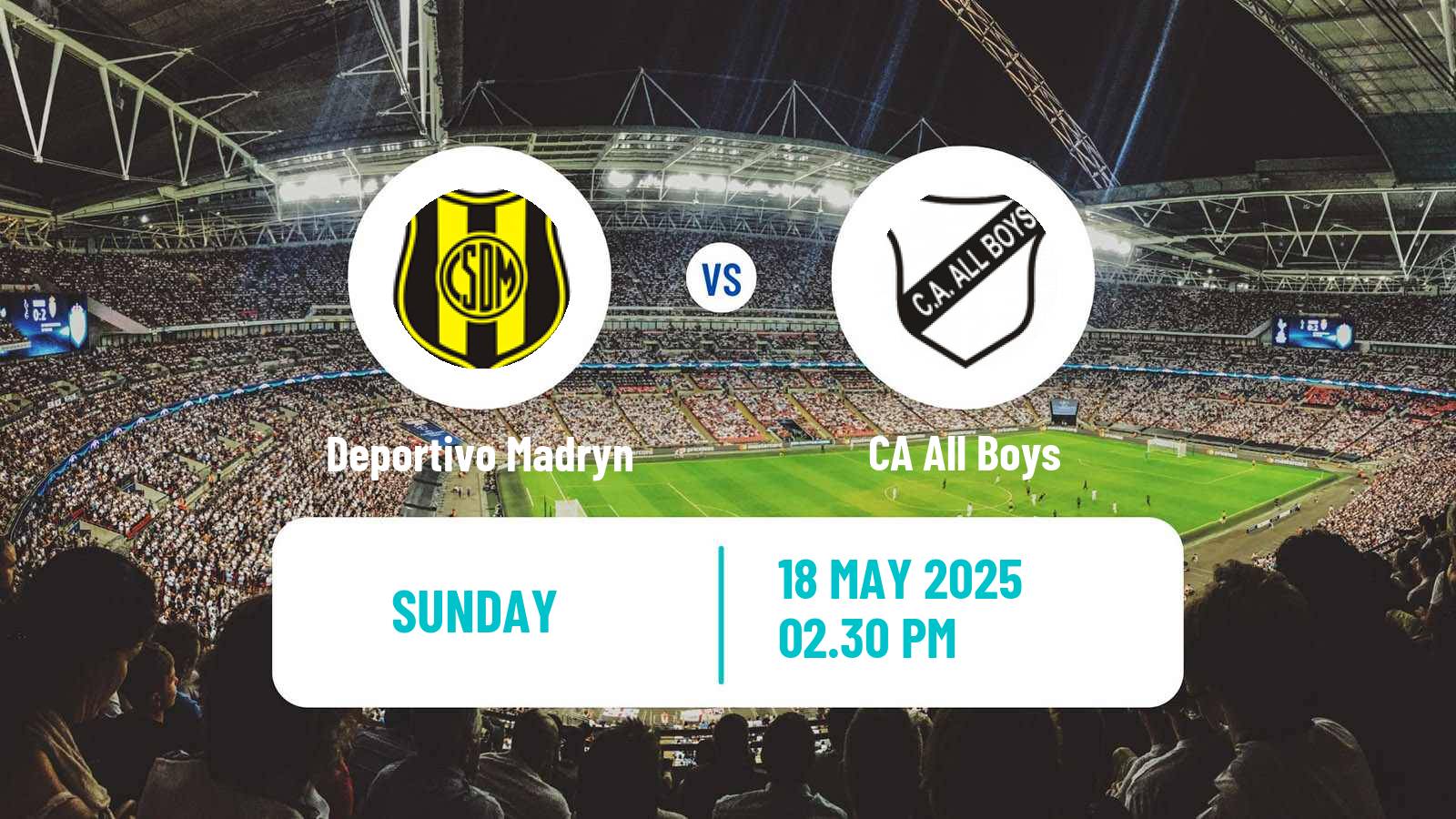 Soccer Argentinian Primera Nacional Deportivo Madryn - All Boys