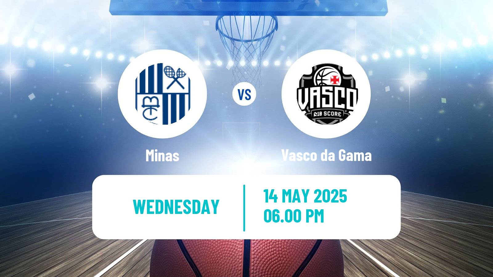 Basketball Brazilian NBB Minas - Vasco da Gama