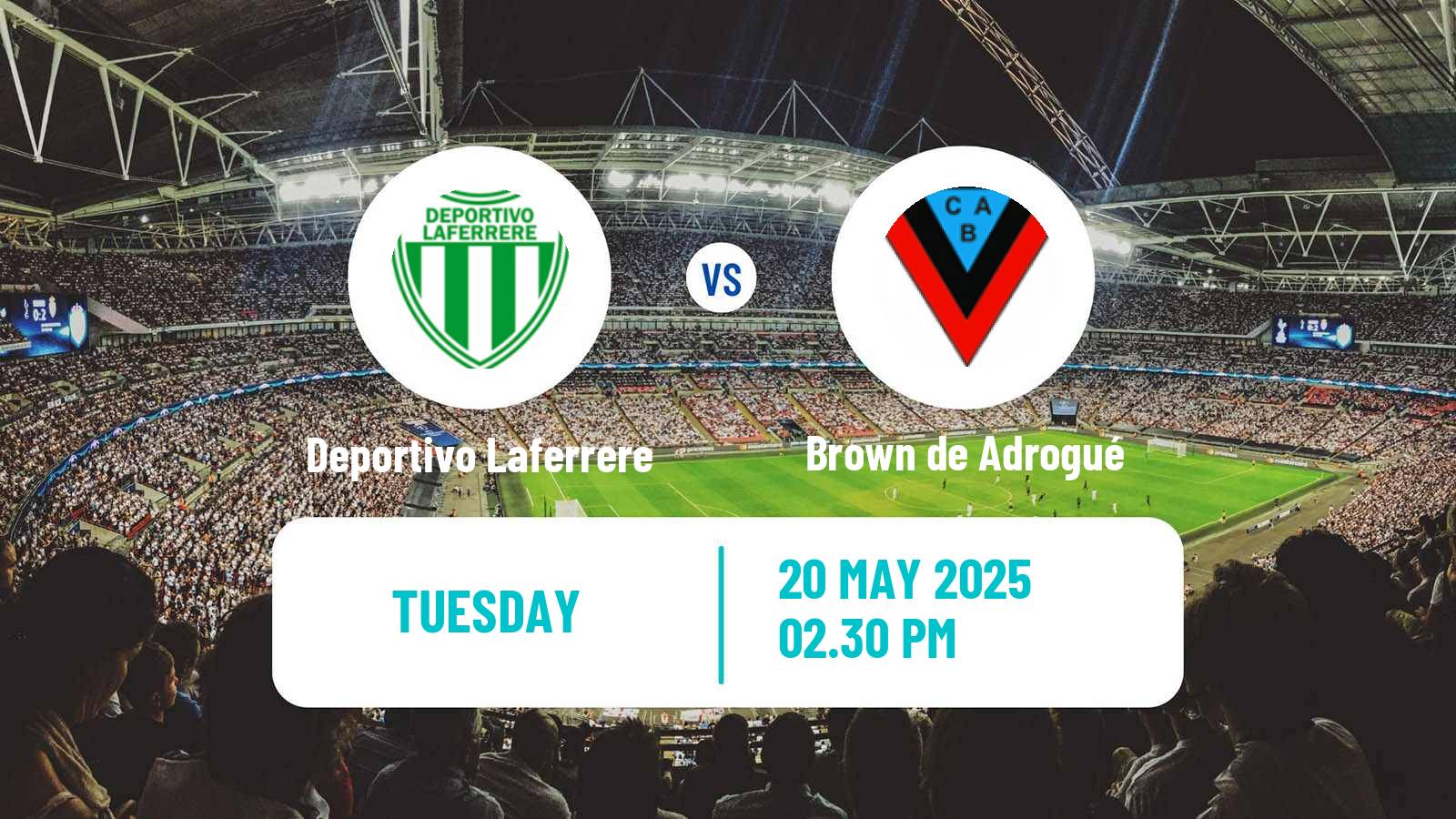 Soccer Argentinian Primera B Deportivo Laferrere - Brown de Adrogué
