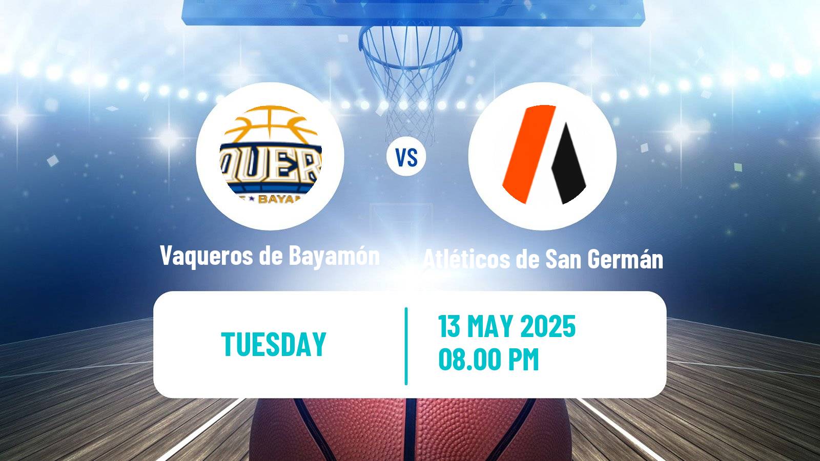 Basketball Puerto Rican BSN Vaqueros de Bayamón - Atléticos de San Germán