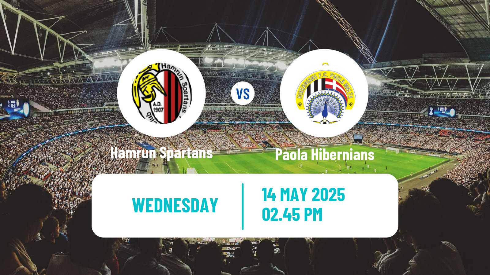 Soccer Maltese FA Trophy Hamrun Spartans - Paola Hibernians
