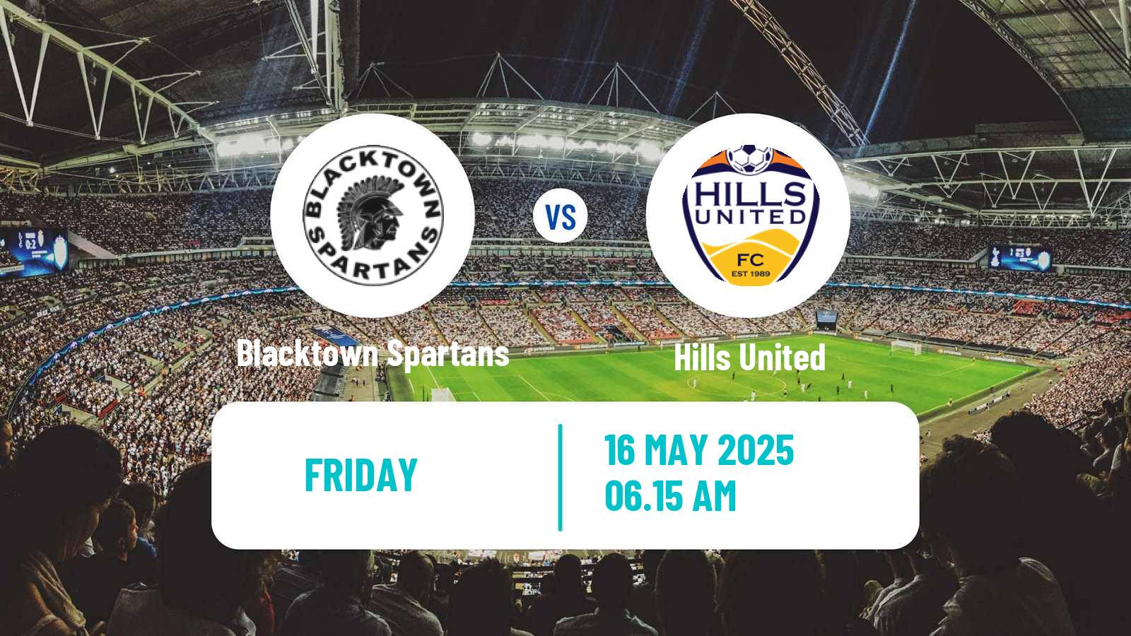 Football Australian NSW League One Blacktown Spartans - Hills United