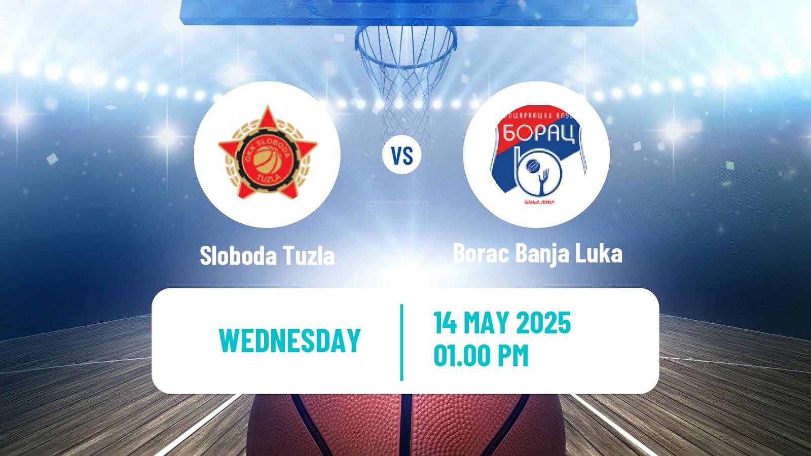 Basketball Bosnian Prvenstvo Basketball Sloboda Tuzla - Borac Banja Luka