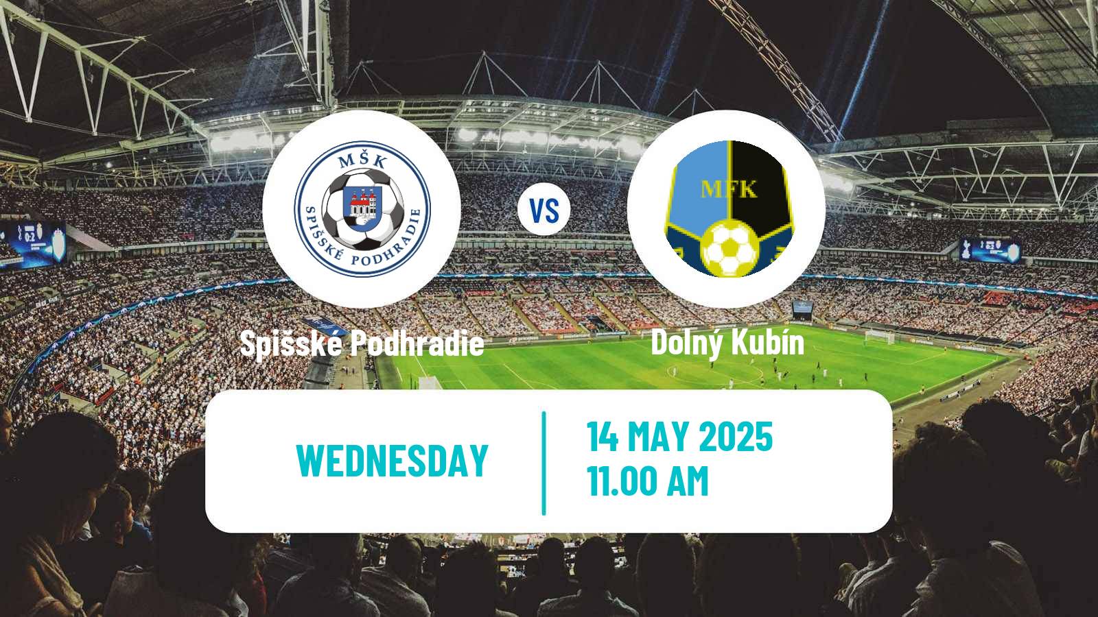Soccer Slovak 3 Liga East Spišské Podhradie - Dolný Kubín