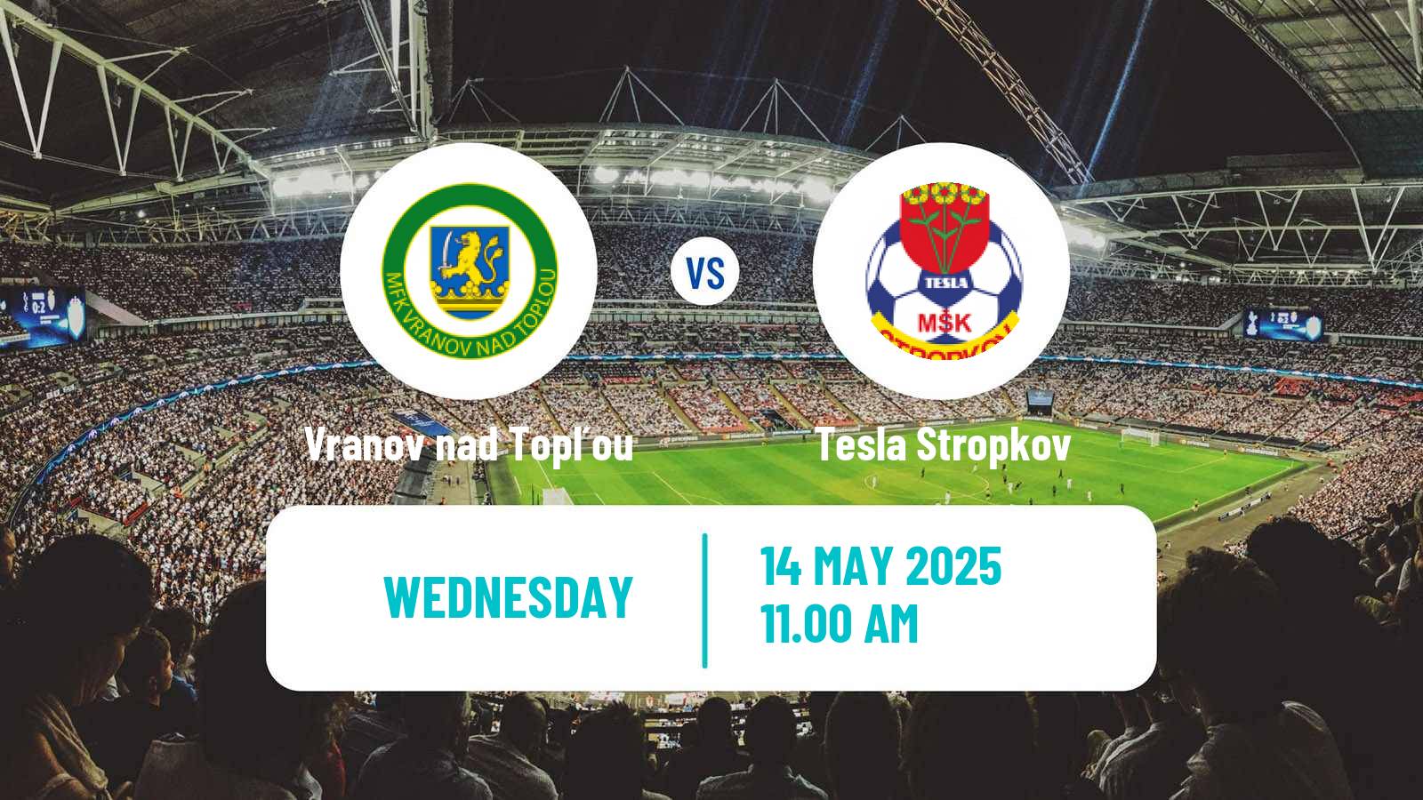 Soccer Slovak 3 Liga East Vranov nad Topľou - Tesla Stropkov