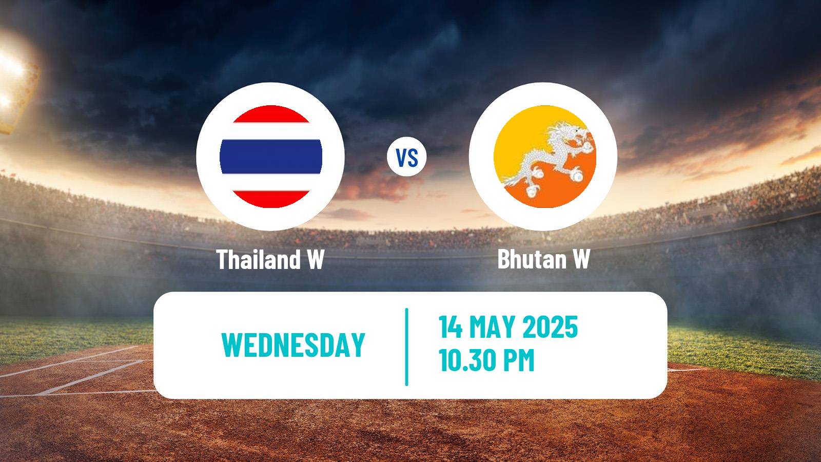 Cricket ICC World Twenty20 Women Thailand W - Bhutan W