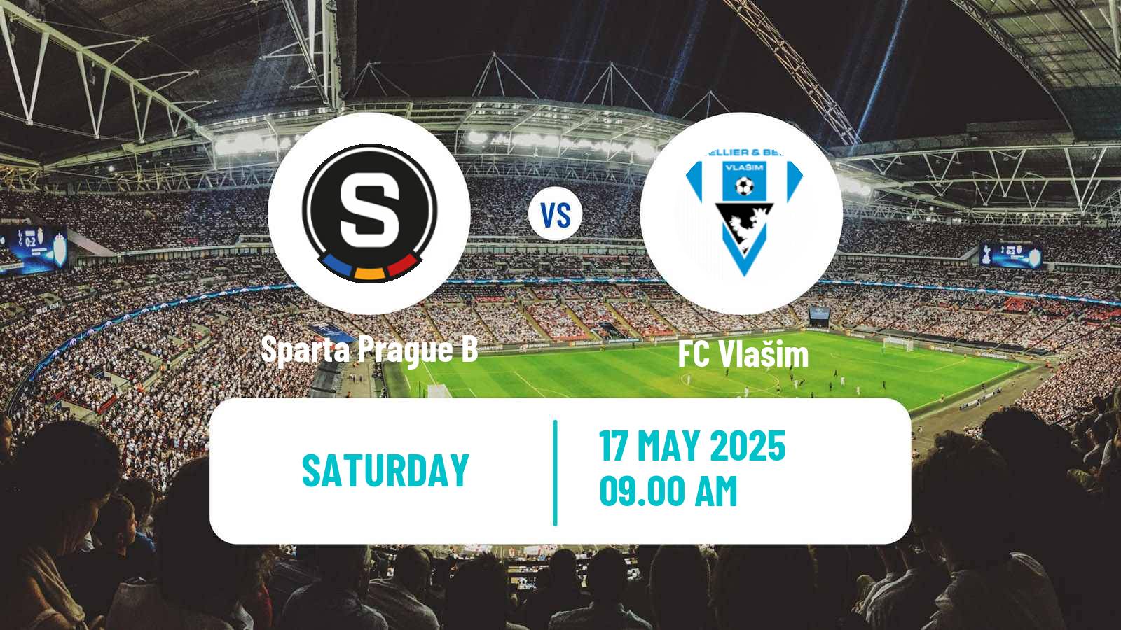 Soccer Czech Division 2 Sparta Prague B - Vlašim