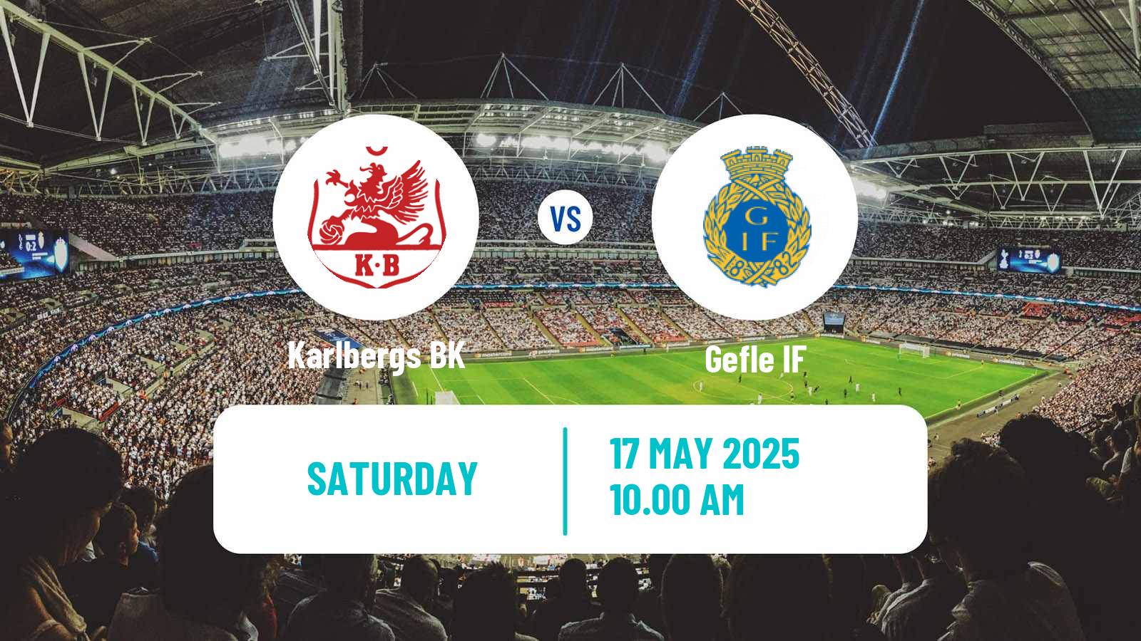 Soccer Swedish Division 1 Norra Karlberg - Gefle
