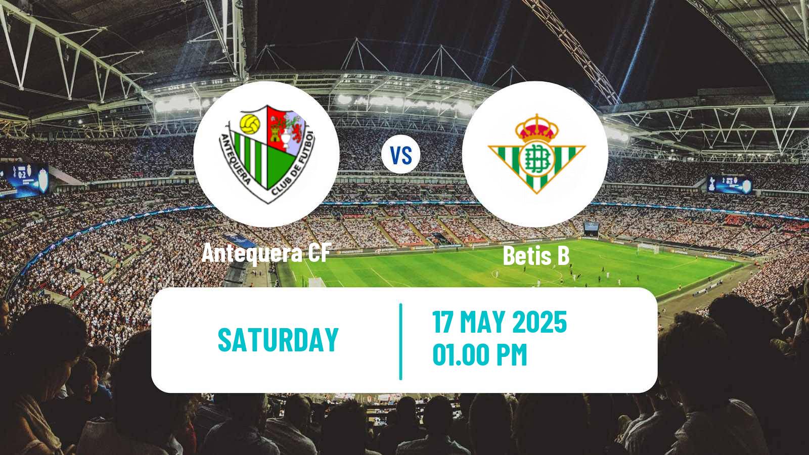 Soccer Spanish Primera RFEF Group 2 Antequera - Betis B