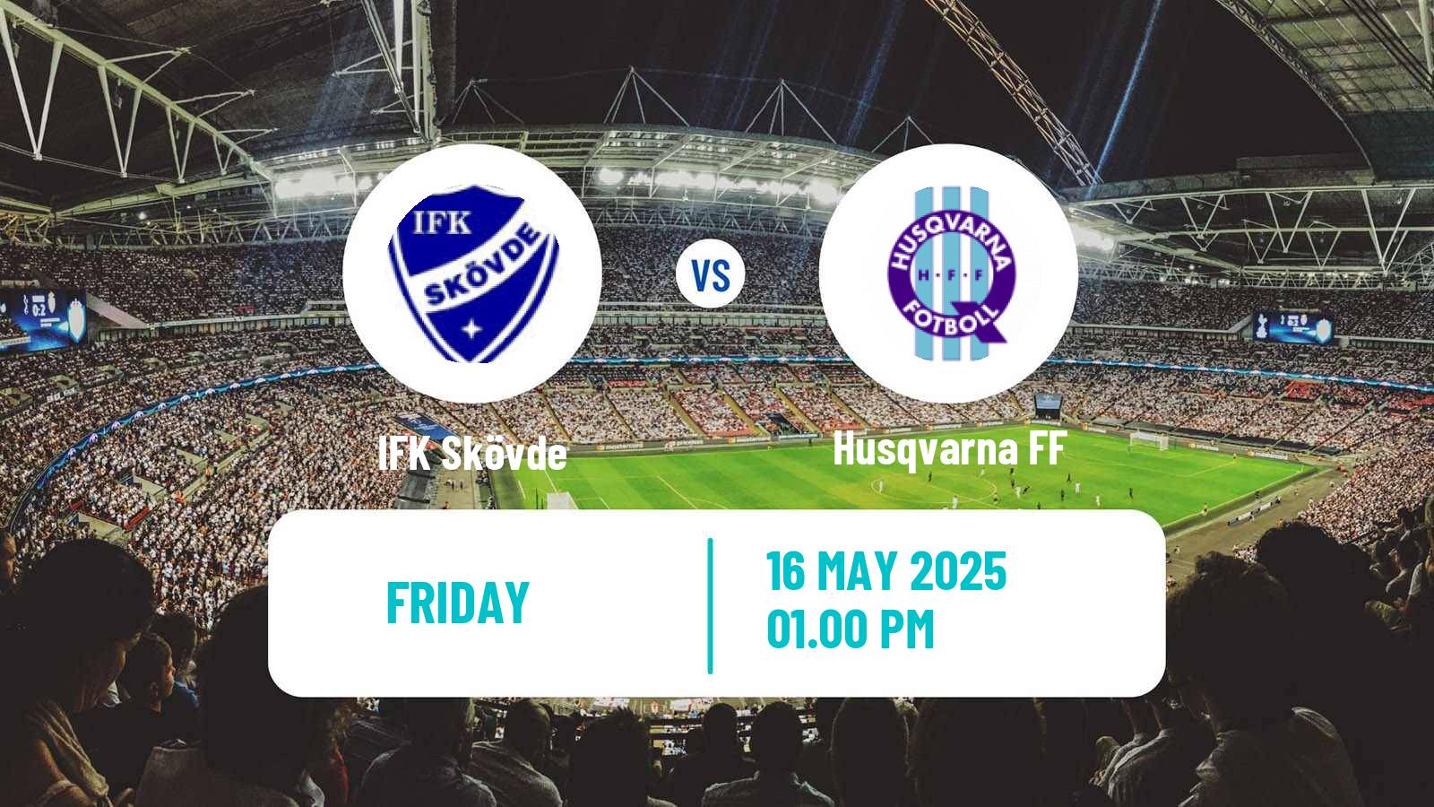 Soccer Swedish Division 1 Södra IFK Skövde - Husqvarna