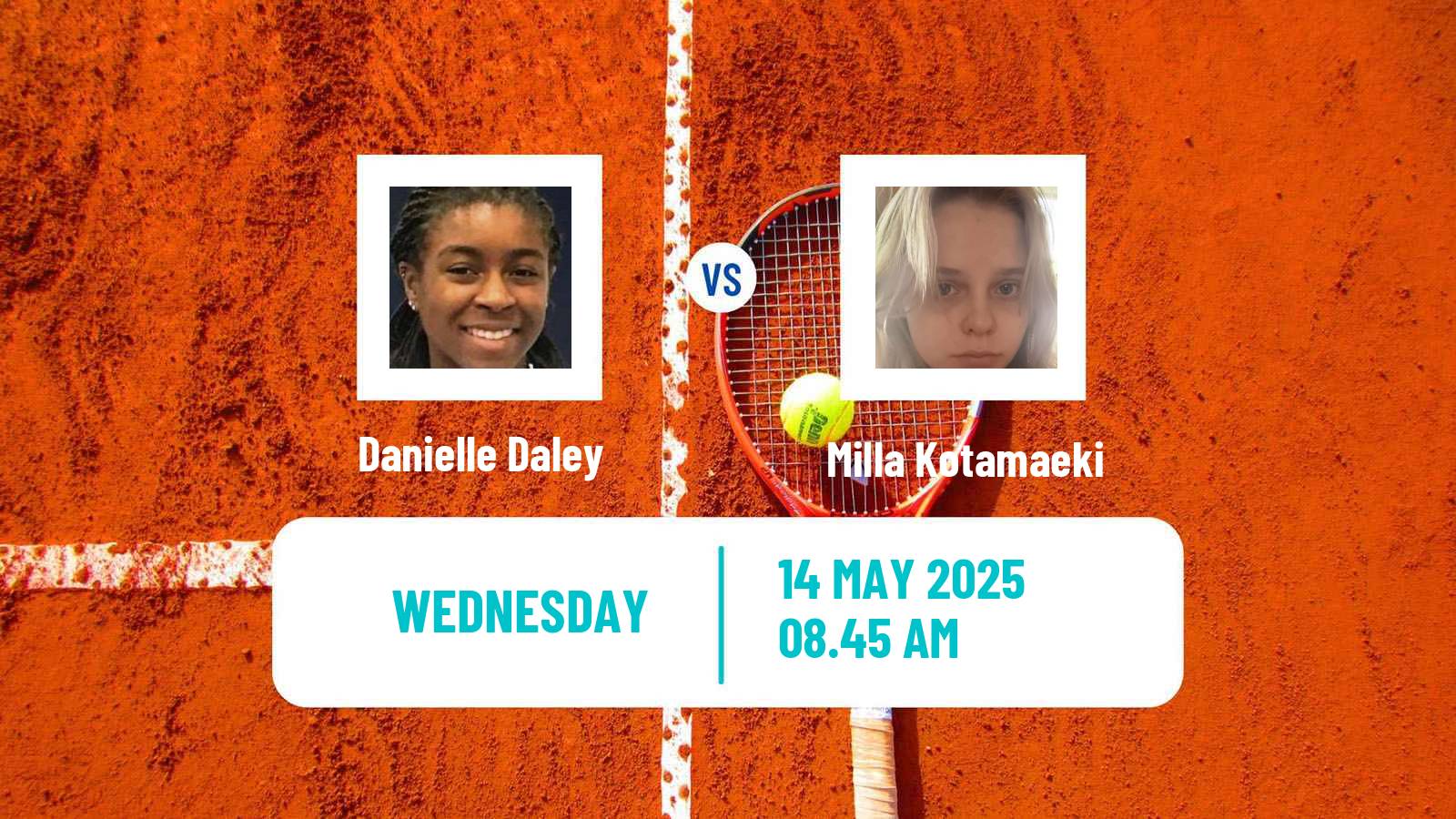 Tennis ITF W15 Kotka Women Danielle Daley - Milla Kotamaeki