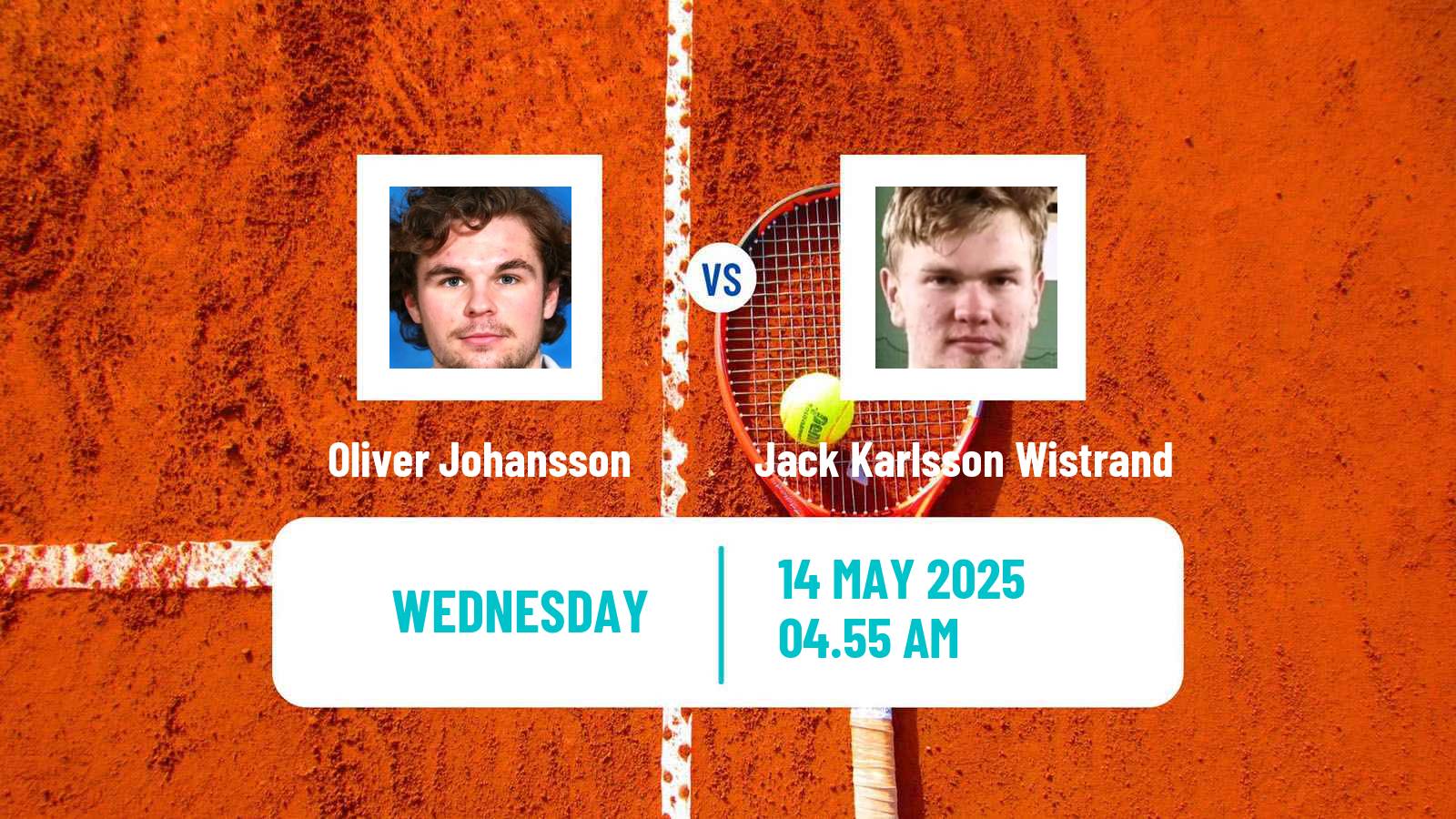 Tennis ITF M15 Bastad Men Oliver Johansson - Jack Karlsson Wistrand