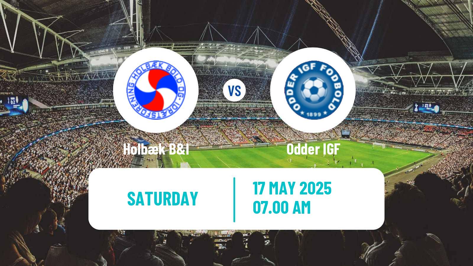 Football Danish 3 Division Holbæk - Odder
