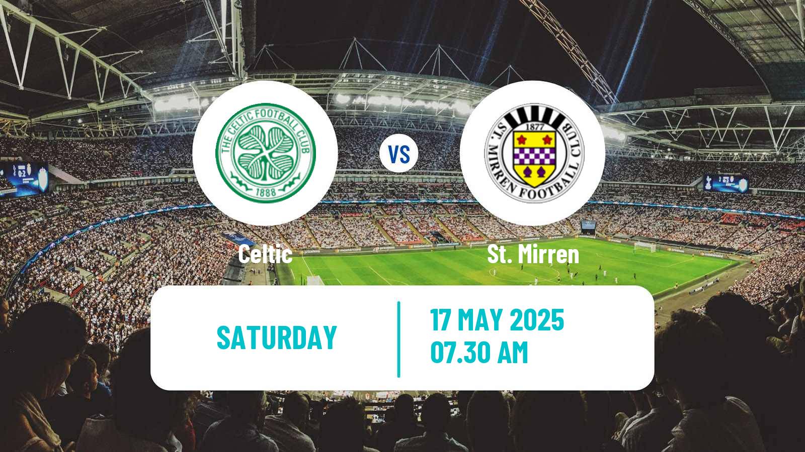 Football Scottish Premier League Celtic - St. Mirren