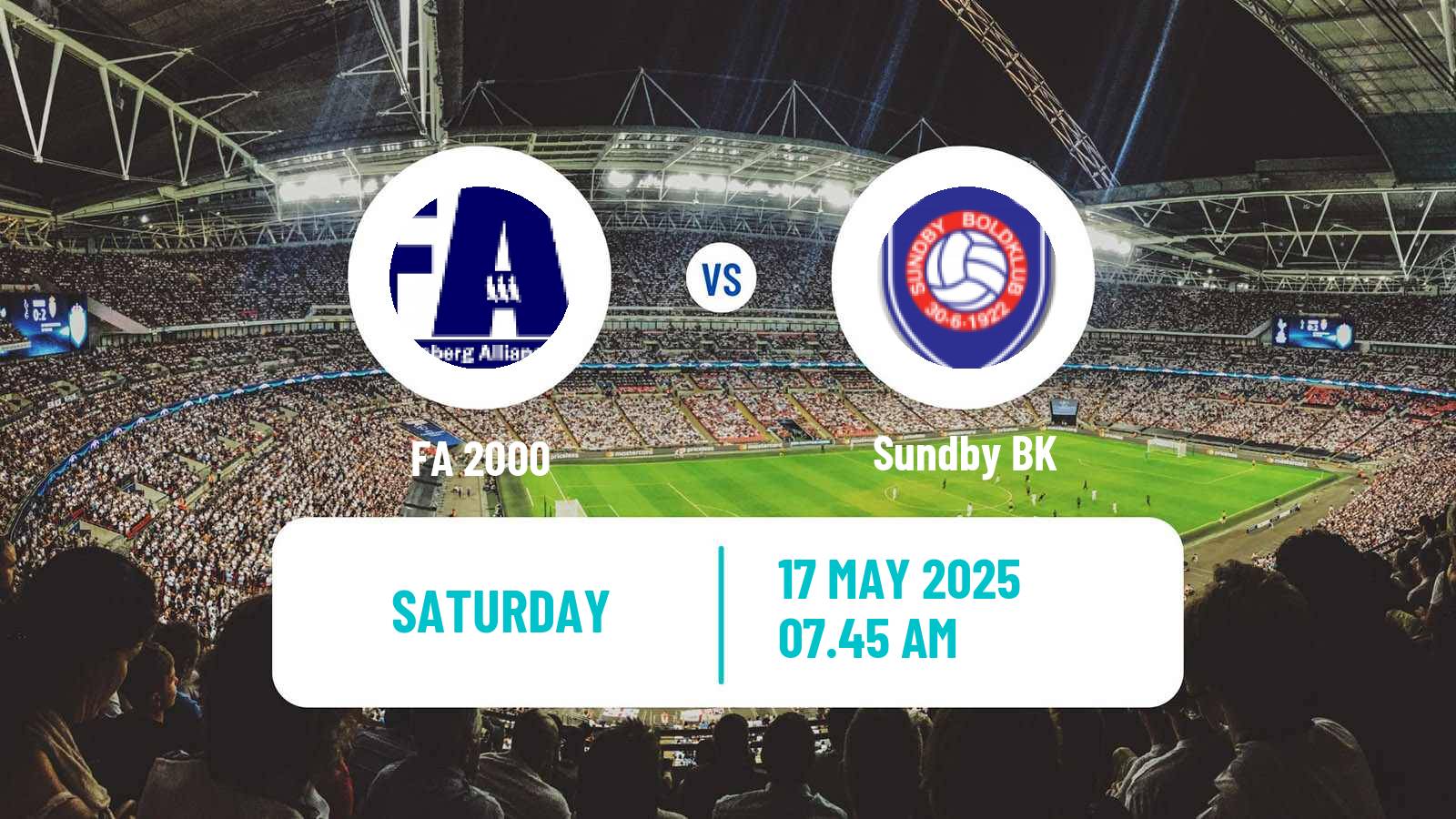 Football Danish 3 Division FA 2000 - Sundby