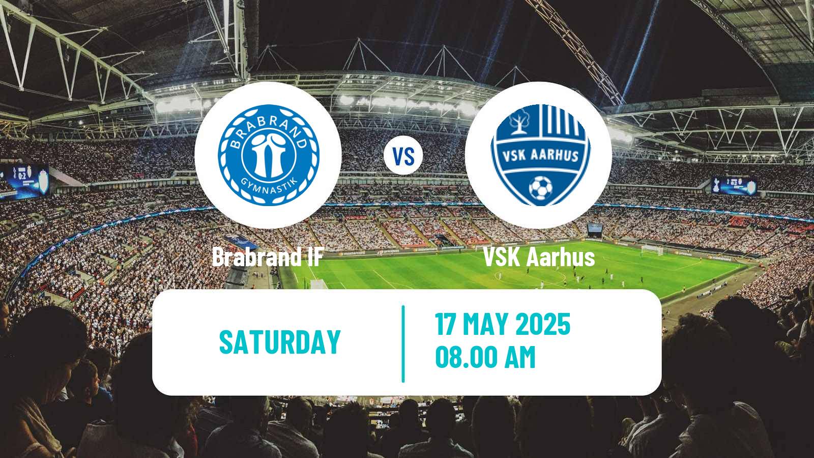 Football Danish 3 Division Brabrand - VSK Aarhus