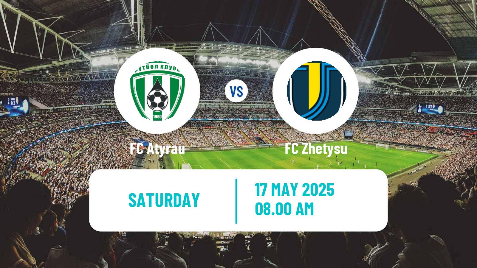 Soccer Kazakh Premier League Atyrau - Zhetysu