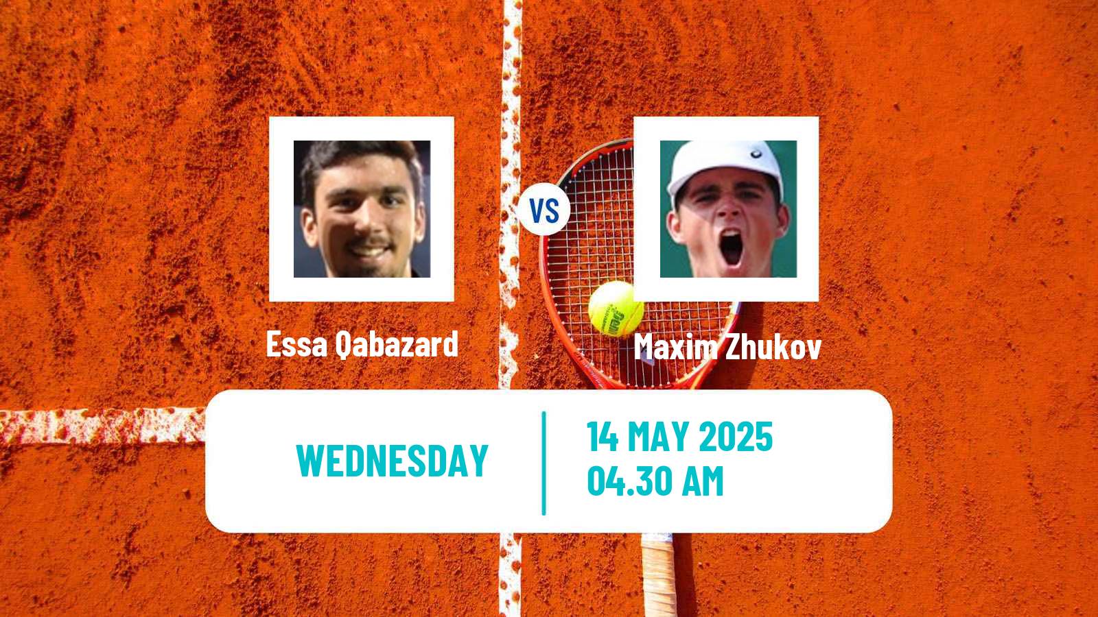Tennis ITF M15 Monastir 19 Men Essa Qabazard - Maxim Zhukov