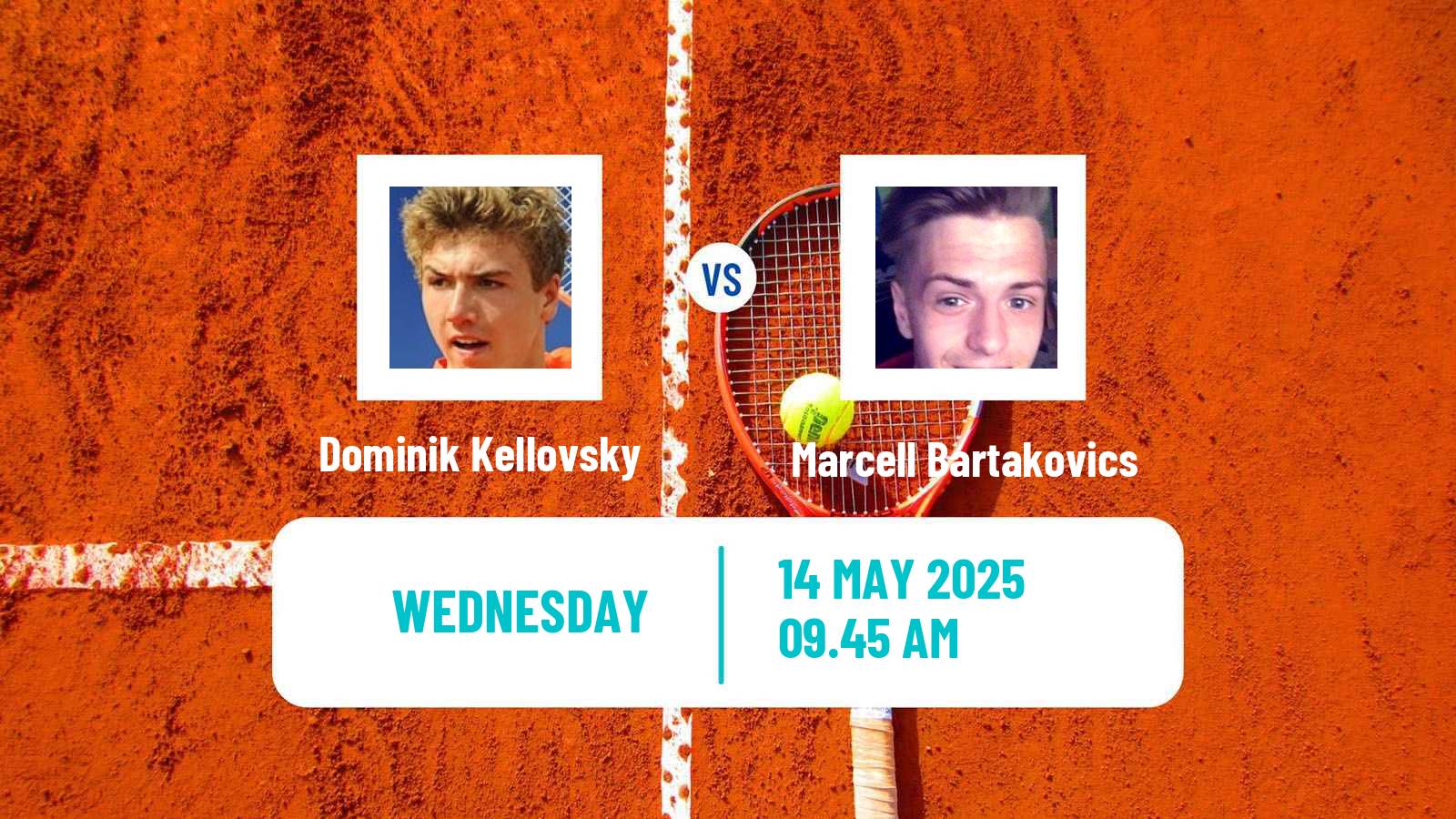 Tennis ITF M15 Szentendre Men Dominik Kellovsky - Marcell Bartakovics