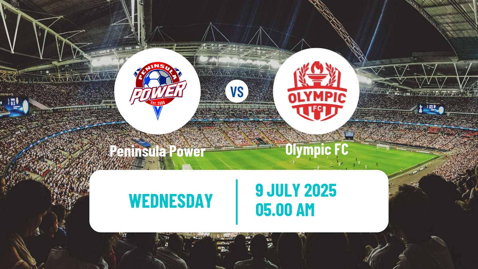 Soccer Australian NPL Queensland Peninsula Power - Olympic FC