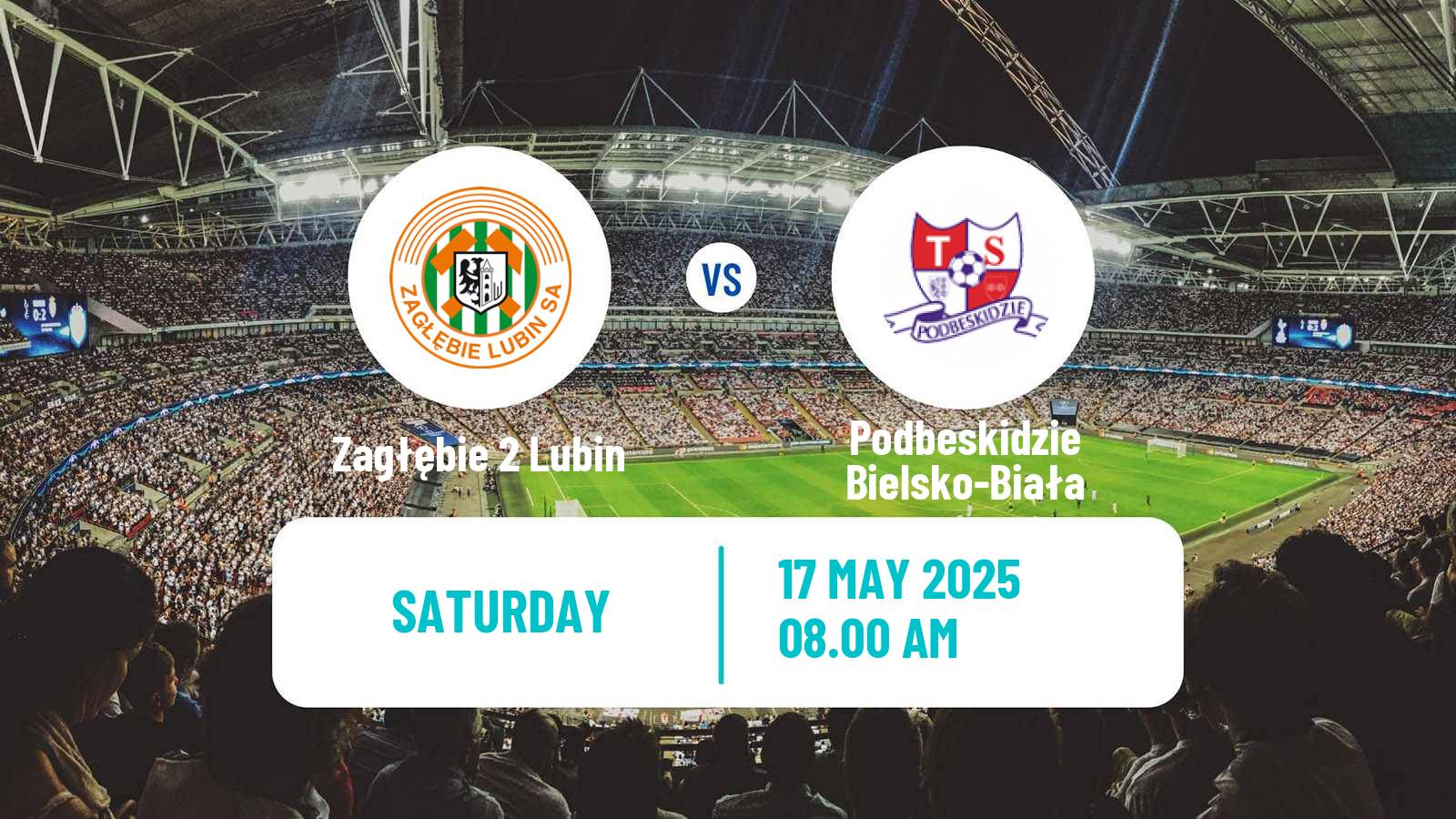 Soccer Polish Division 2 Zagłębie 2 Lubin - Podbeskidzie Bielsko-Biała