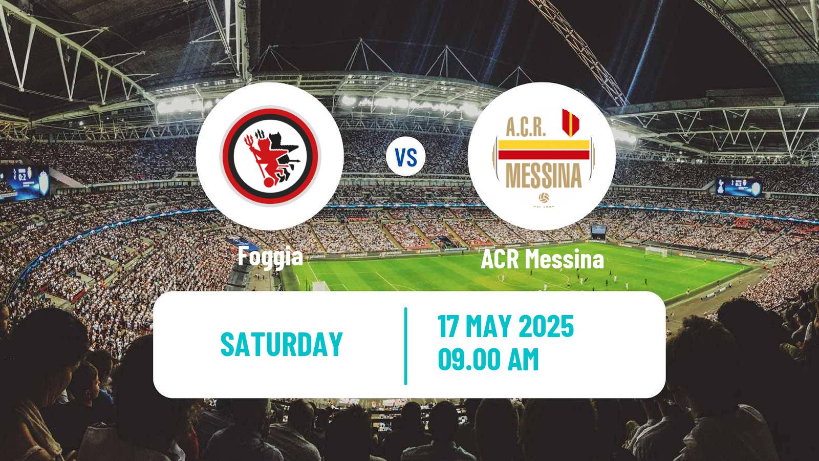 Football Italian Serie C Group A Foggia - ACR Messina