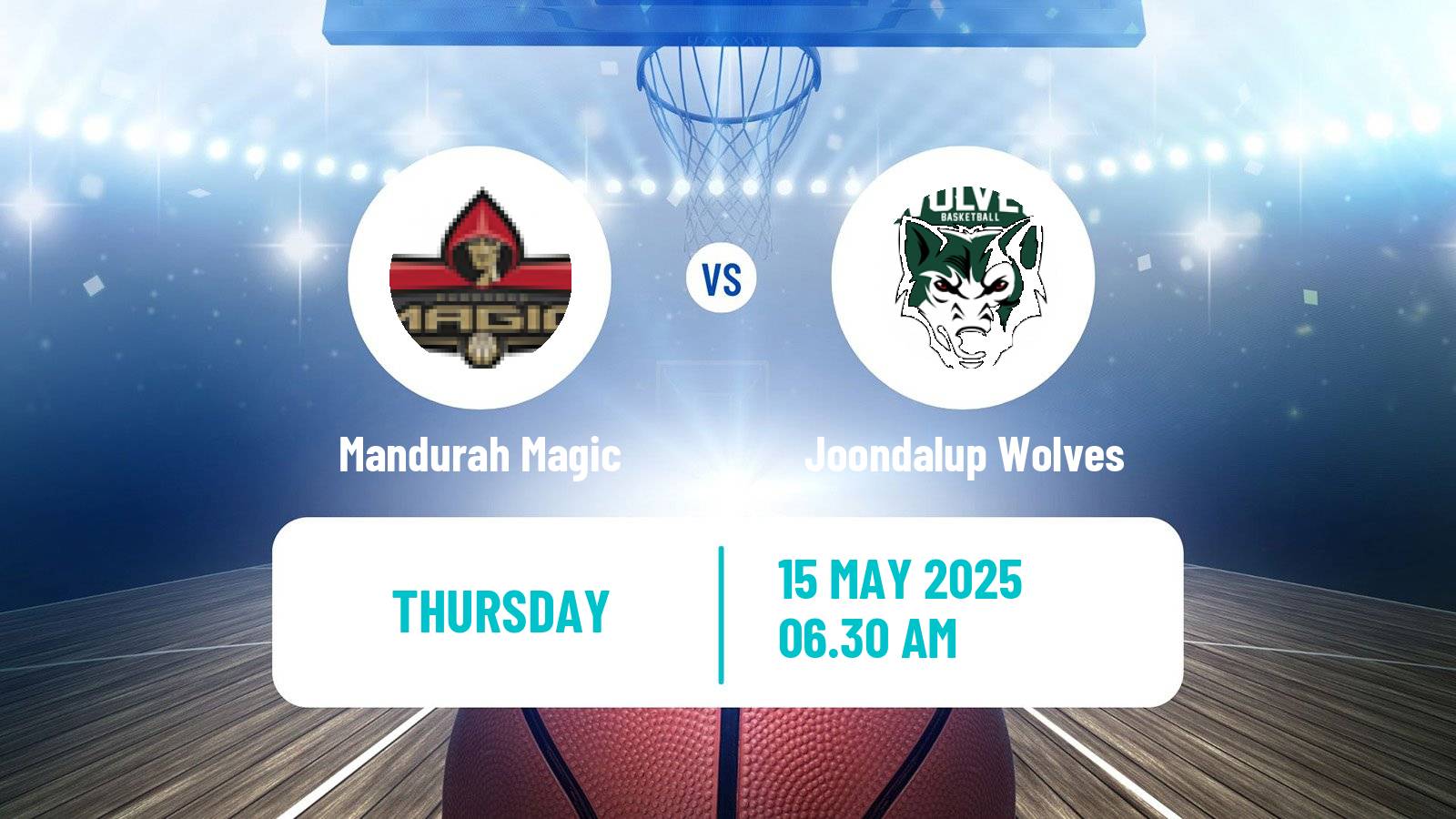 Basketball Australian NBL1 West Women Mandurah Magic - Joondalup Wolves